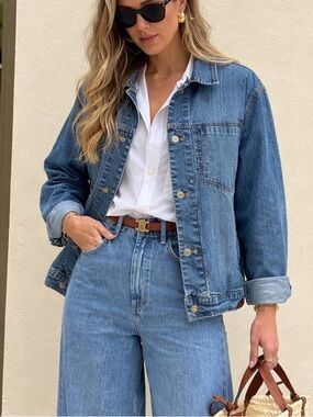 Vintage Kenneth Cole New York Denim Jacket Size M